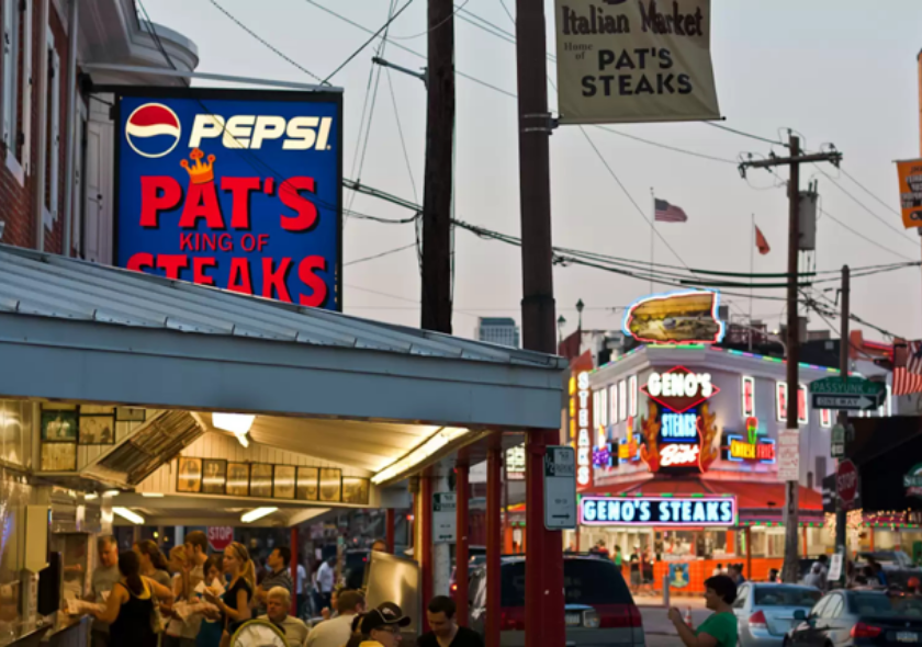 Pat's King of Steaks in South Philadelphia